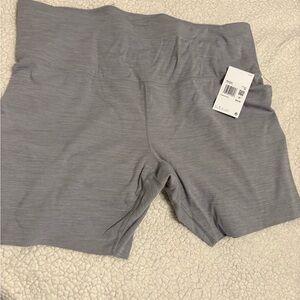 Nike Women's Light Gray Bike Shorts